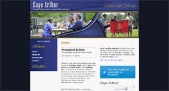 Desktop Screenshot of capearthur.org